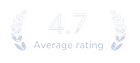 4.7 average rating