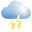 Rainy weather icon
